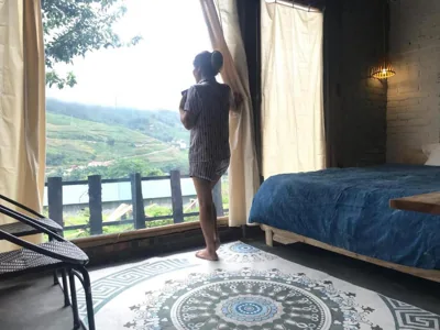 Double Room with Mountain View — Cơmlam Eco House